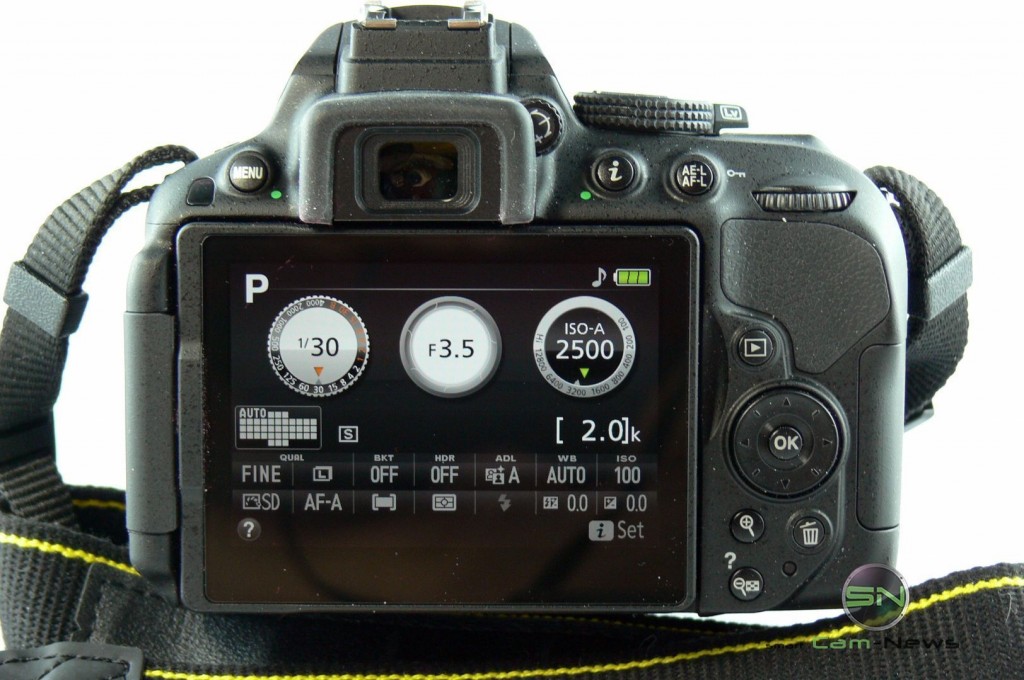 Nikon D5300 - Short-Einstellungsübersicht - SmartCamNews
