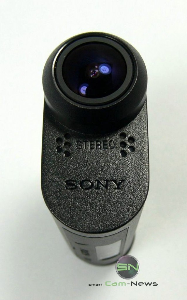 Objektiv & Stereo Mikrofon - SOny HDR AS30V - SmartCamNews