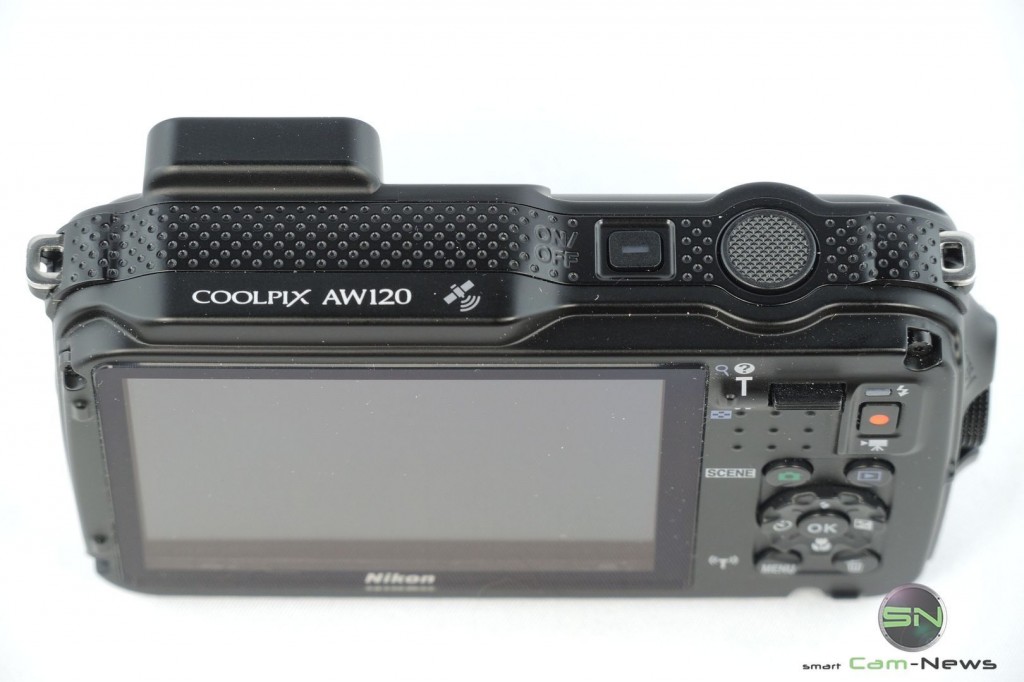 Power und Auslösetaste - Nikon AW120 - SmartCamNews