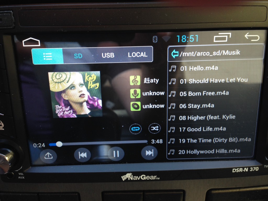 Autoradio mit Android Betriebssystem von Pearl – NavGear DSR-N 370 im Test