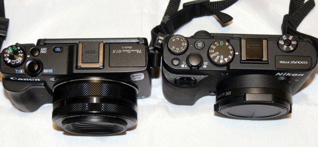 Ansicht von Canon G1xmarkII vs Nikon P7700 - SmartCamNews