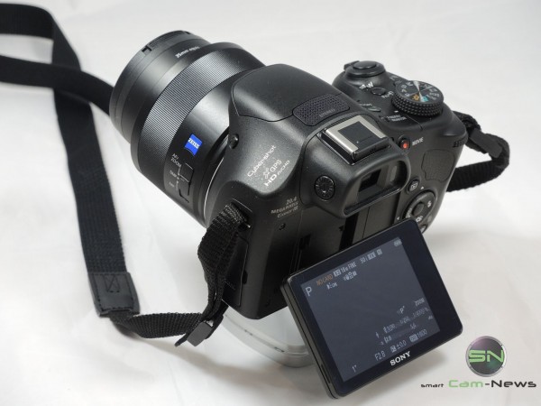 Klappdisplay - Unboxing - Sony WX400V - Bridge Kamera - SmartCamNews