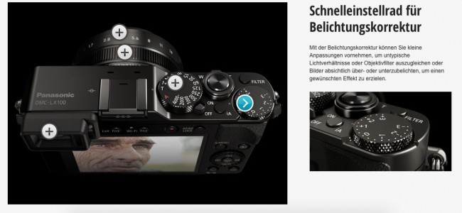 Panasonic LX 100 - Belichtungskorrektur