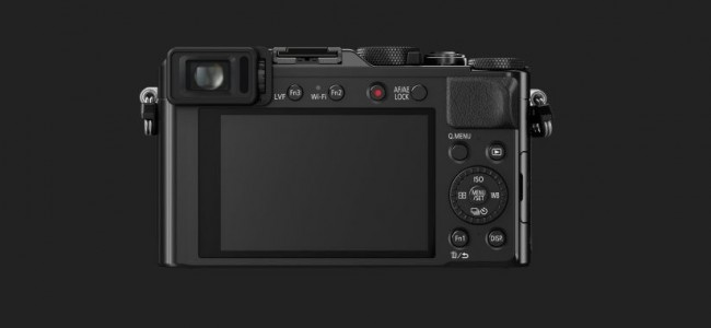 Panasonic LX 100 - Rückseite und Display