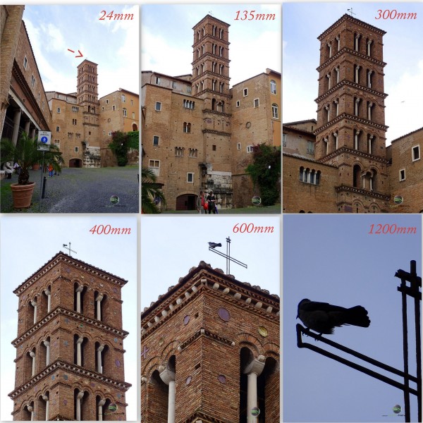 die Taube am Turm - Rom Italien - Sony HX400V - SmartCamNews