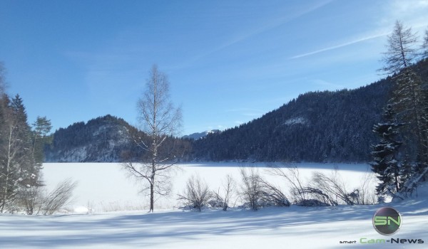 die kälte im Bild - Hintersteinersee - Samsung Galaxy k - SmartCamNews