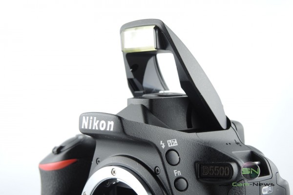 Ausklappblitz Nikon D5500 - SmartCamNews
