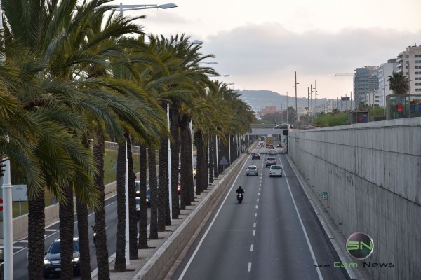 Palmenallee - Nikon D5500 Barcelona - SmartCamNews