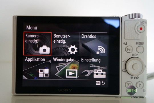 Menü Kamera - Sony DSC-WX500