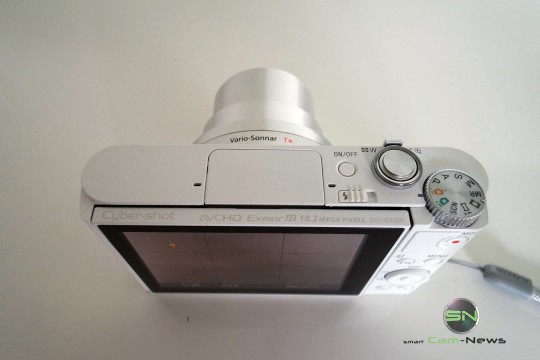 Oberseite- Sony DSC-WX500