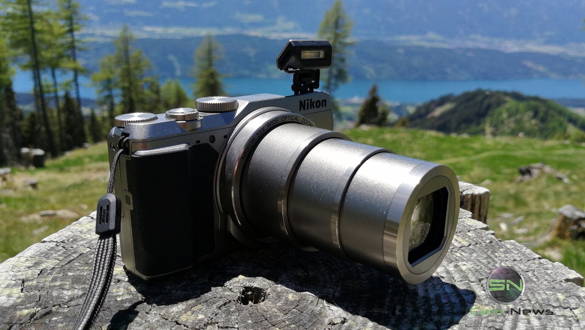 980mm Zoom 35fach - Nikon Coolpix A900 MegaZoom - Millstättersee - SmartCamNews