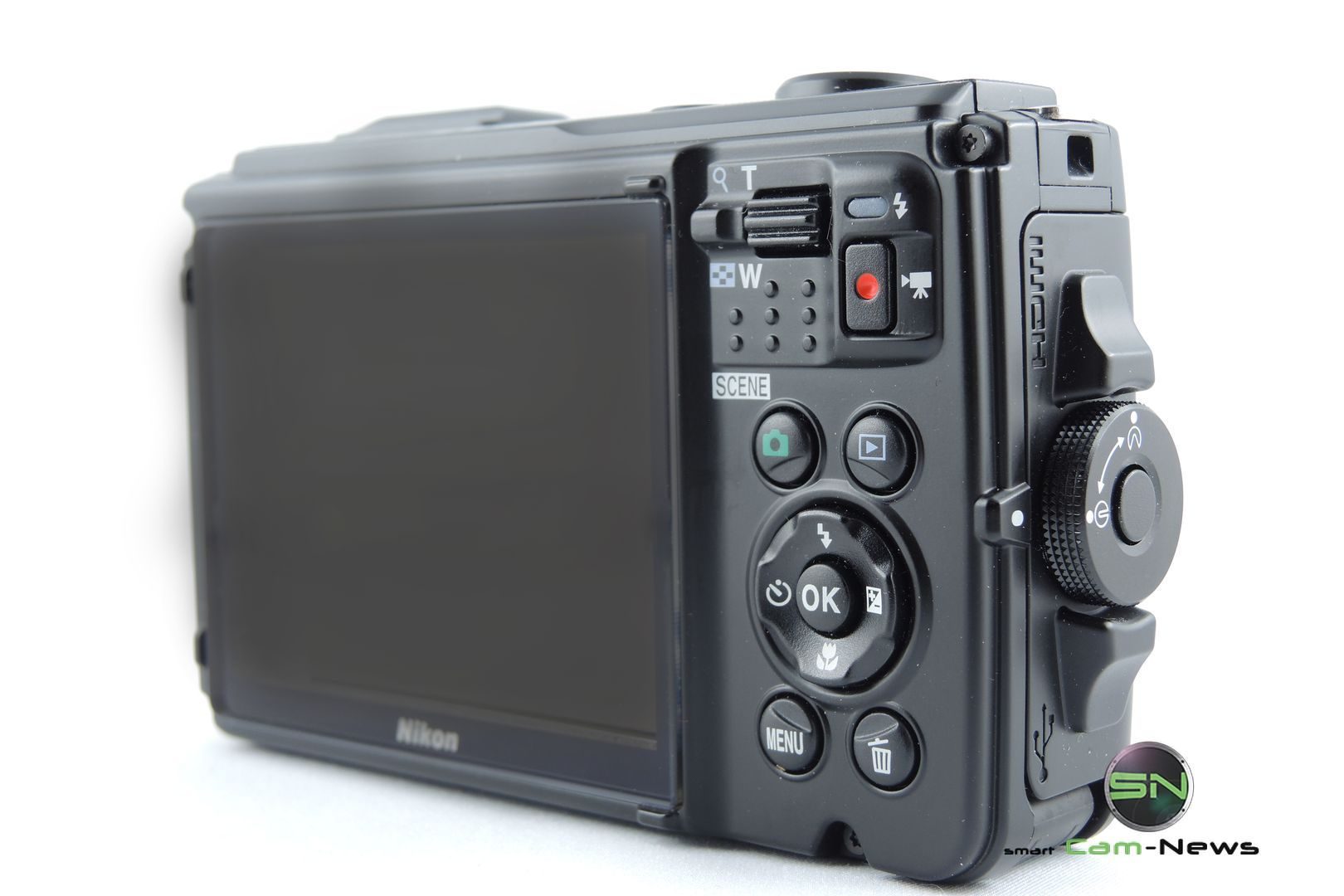 Bedienfeld - Nikon W300 Outdoor Kamera - SmartCamNews