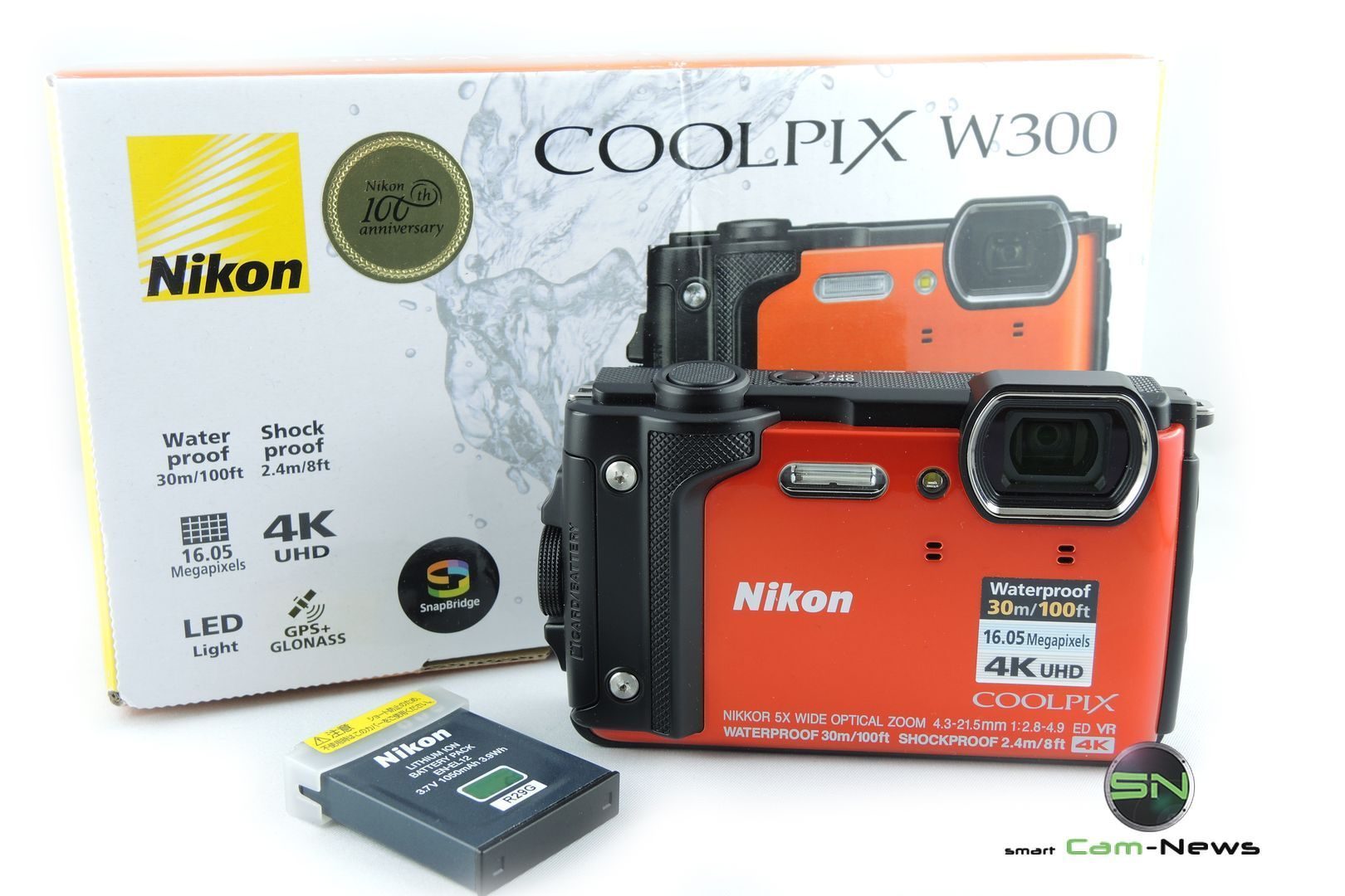 Unboxing - Nikon W300 Outdoor Kamera - SmartCamNews